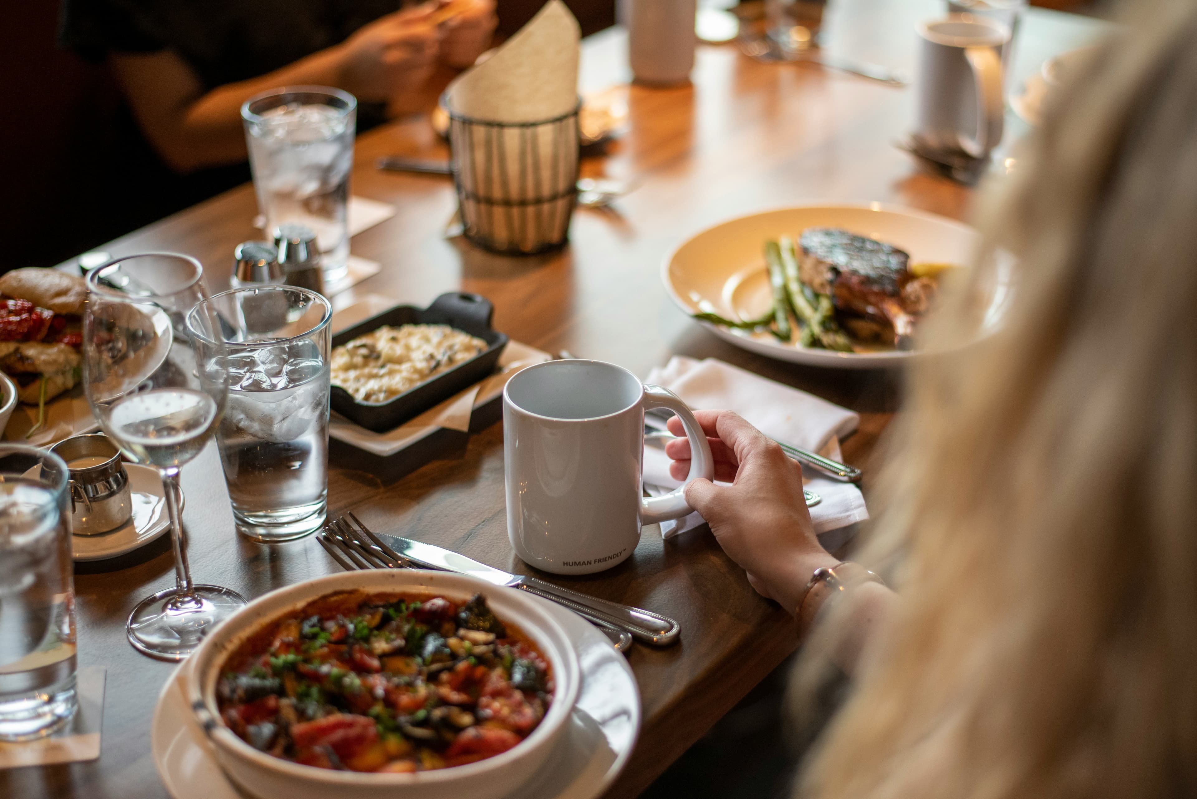 Order to table in service